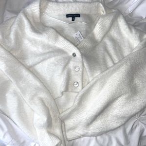 Kendall & Kylie cropped sweater